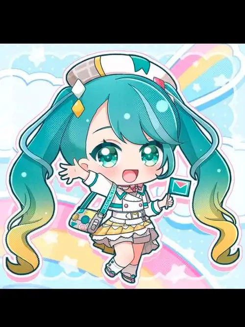 猫女孩头像拼图