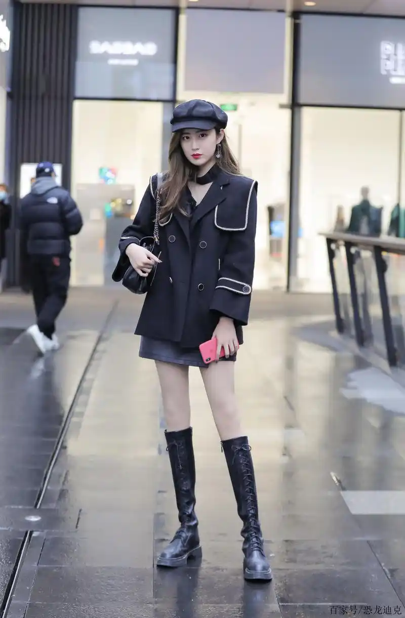 直男不懂欣赏的长筒靴,却是很多时尚美女的最爱