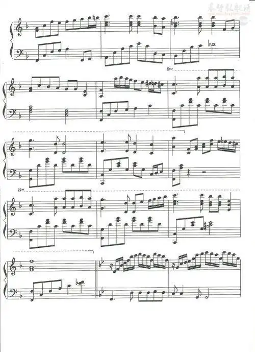 爱的真谛(钢琴谱)_歌谱杂录_基督教歌谱大全