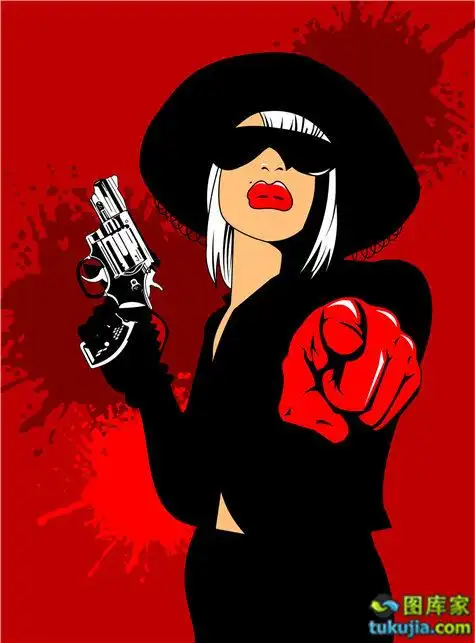 坏人图片 卡通罪犯 悍匪图片 黑帮图片 匪徒素材 罪犯图片 矢量3029