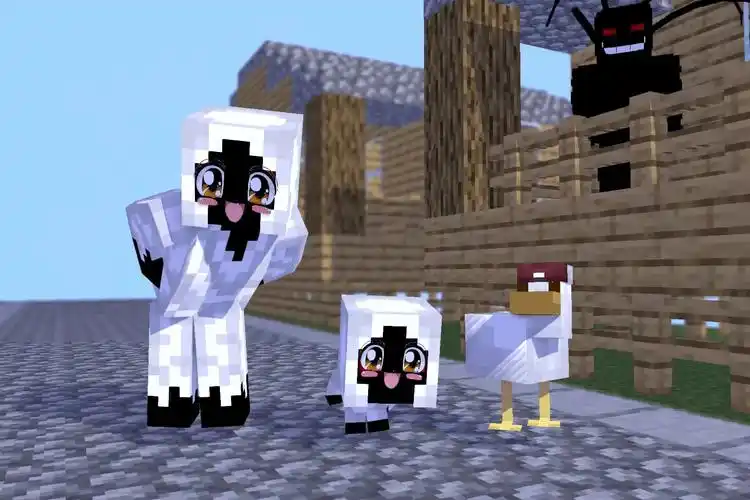 mc动画实体303跳小鸡舞