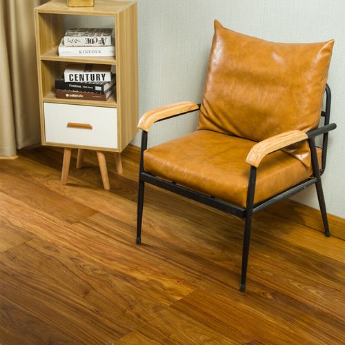 米詅高端木材印尼花梨实木地板俗称大叶黄花梨地暖锁扣实木地板浅棕色