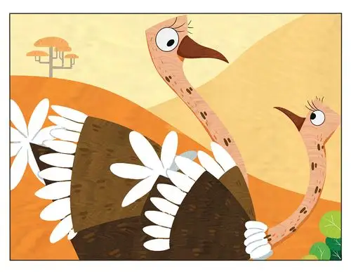 绘本鸵鸟