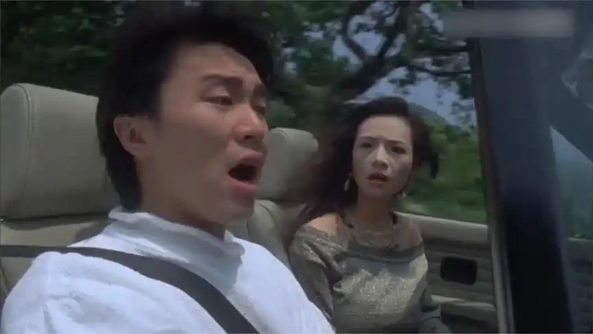 情圣:星爷和叶子楣的名场面,这车说开就开上了!