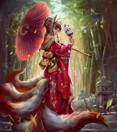 九尾妖狐,玉藻前.