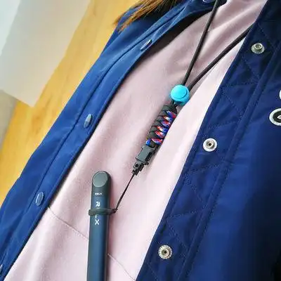 电子器烟防滑链子relx项链点烟挂脖绳化雾众悦防滑1234代柚子通用