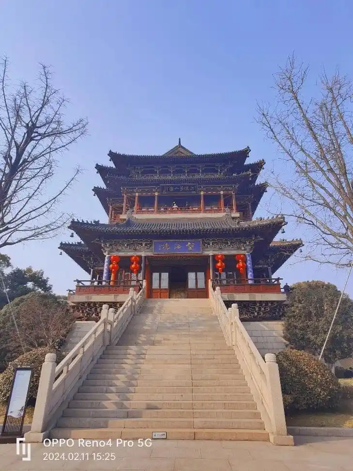 《江淮第一楼——望海楼》,摄于江苏泰州. #2024拍照不要 - 抖音