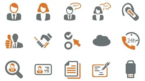 扁平化商务人物头像商务人物图标ppt素材_word文档在线阅读与下载_无