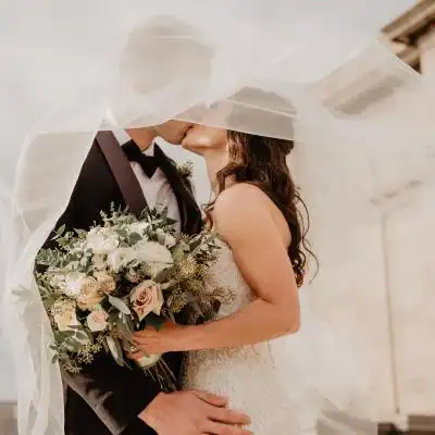 婚纱情侣头像欧美婚纱照一男一女