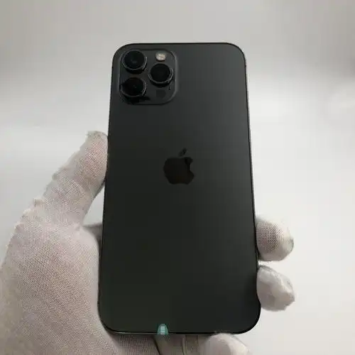 苹果iphone12promax5g全网通石墨色128g国行95新