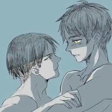 男与男cp头像动漫高清好看的男基头动漫头像一对男生头像520头像