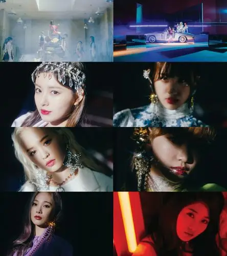 乐华女团everglow主打歌mv超魔性叛逆少女华丽来袭