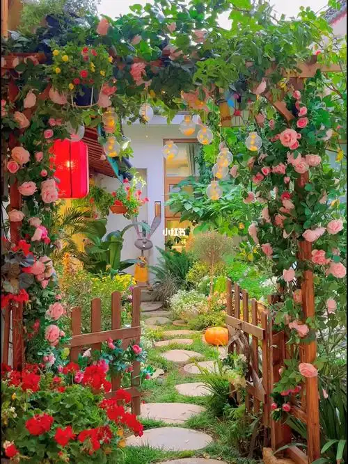 一秒闯进丽江古城爱丽丝梦游仙境花园客栈