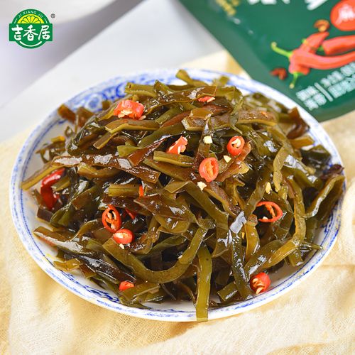 香居野山芝麻香辣麻辣海带丝鲜开味零食下饭腌制