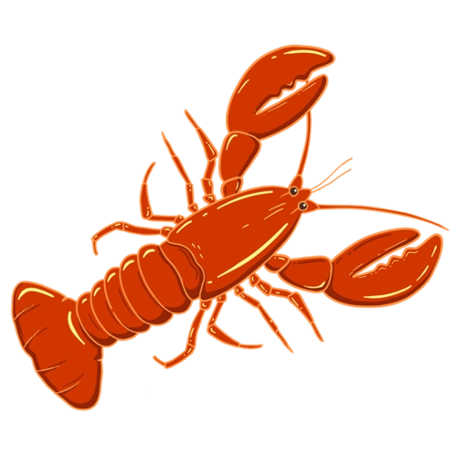 螃蟹简笔画可爱大闸蟹黑色螃蟹小龙虾卡通鱼子酱寿司金枪鱼手握三文鱼