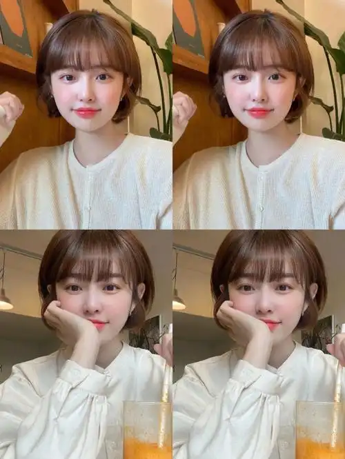 乖妹妹头发型剪完瞬间减龄