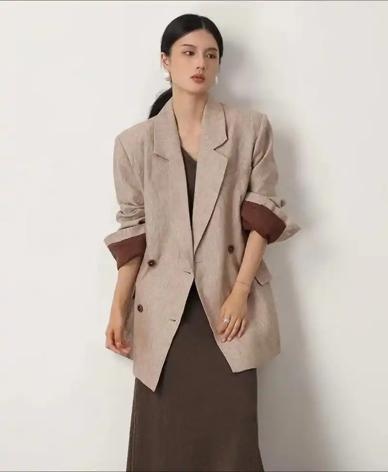 春夏必备棉麻西服