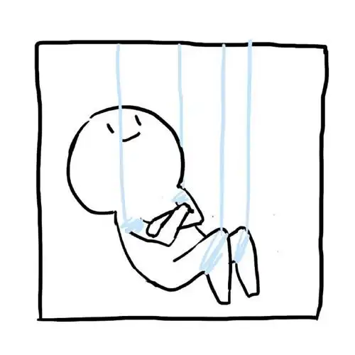 简笔画小人头像