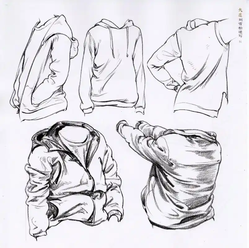 速写衣褶怎么画?小衣褶有大学问__凤凰网