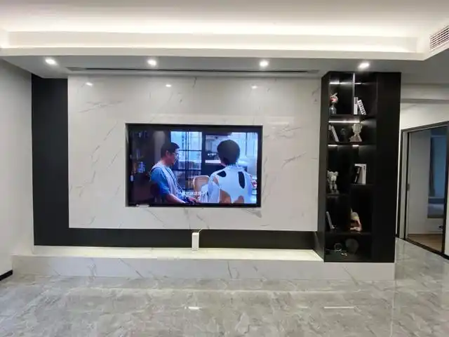 想要一个美观又大气的电视墙,但不懂如何设计!可以参考这六款!