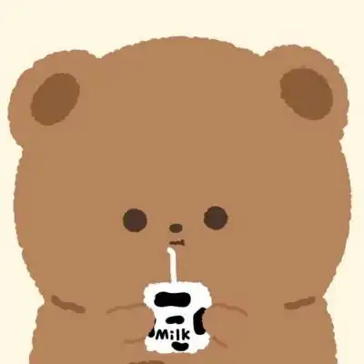 高清超萌的超可爱动漫小熊头像图片,卡通头像图片