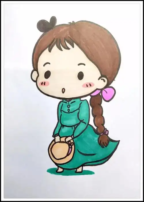 宫崎骏王国动漫人物q版苏菲卡通简笔画