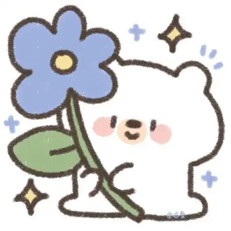 女生小熊头像简笔画可爱