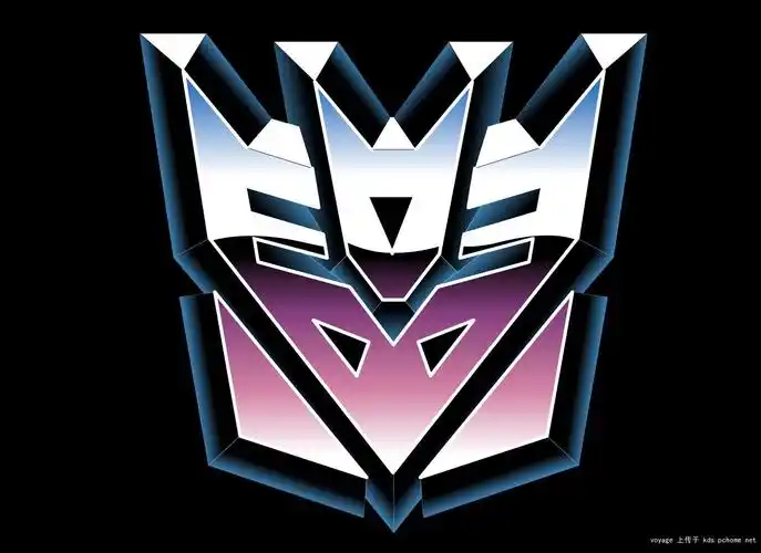 超大《变形金刚》logo,1500像素可做桌面