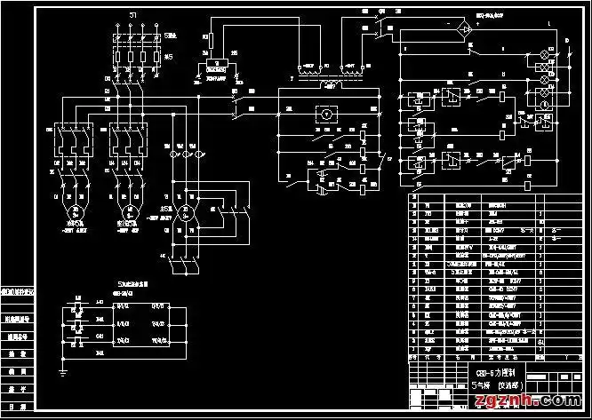 高昌小剪举升机控制箱接线图
