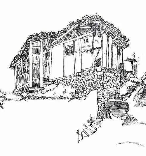 初中生铅笔简笔画风景画 简笔画图片大全-蒲城教育文学网