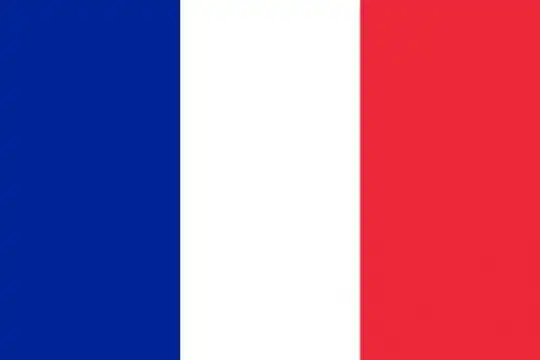 标准版法国国旗图片素材