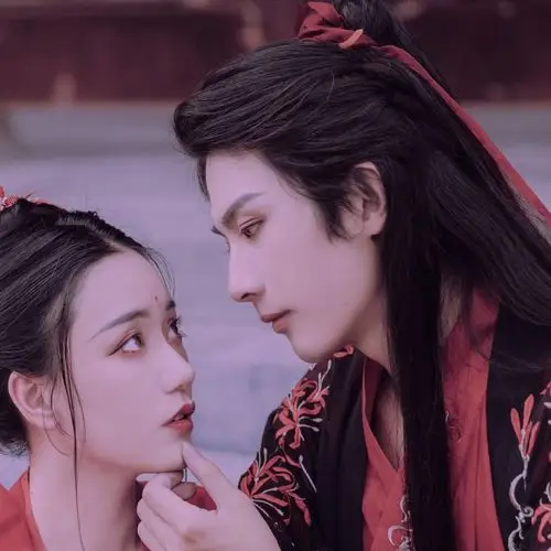 汉服情侣头像 二传注明