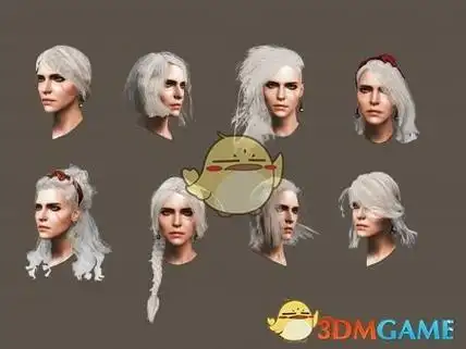 巫师3狂猎希里发型mod