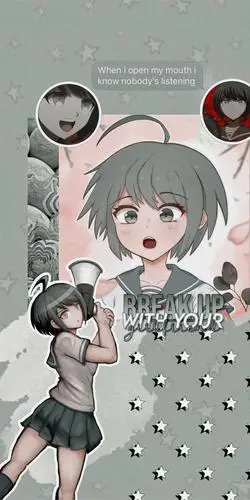 《弹丸论破》苗木困,动漫全面屏壁纸,最强哥哥控