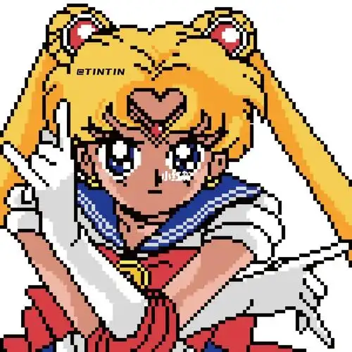 像素画美少女战士