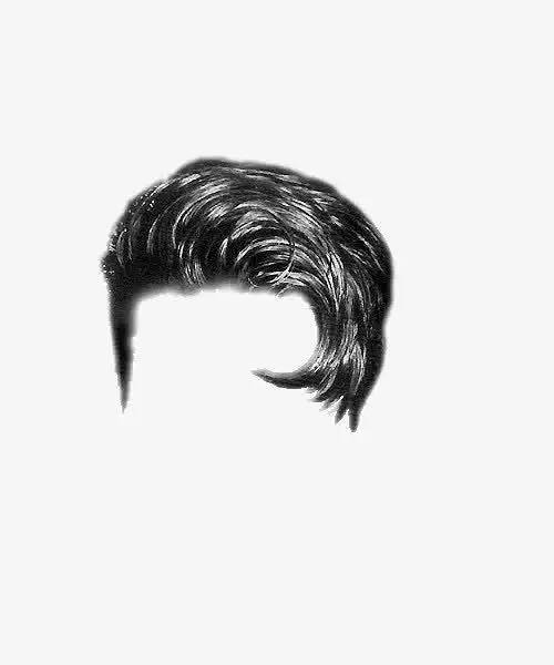 男士头发发型假发素材免费下载_觅元素