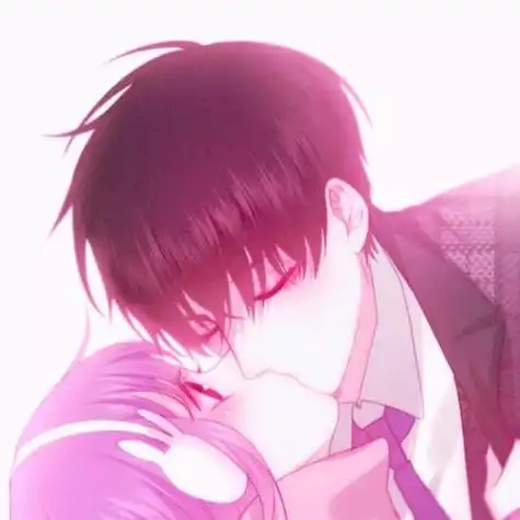 双人情侣头像强吻 情侣头像图片大全 -【爱个性】