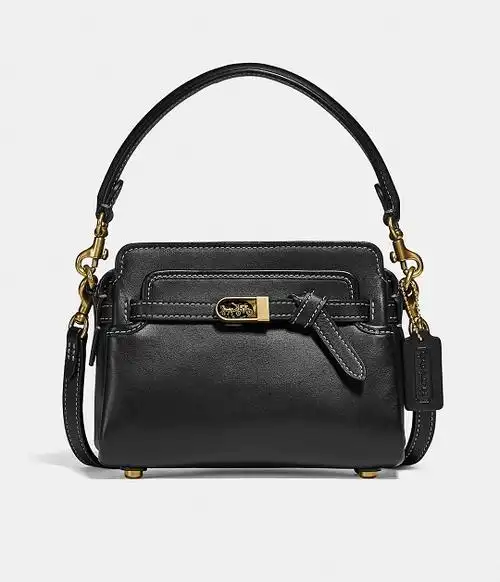 新包coach上架2021春夏新包刺绣图案糖果色调复古包型