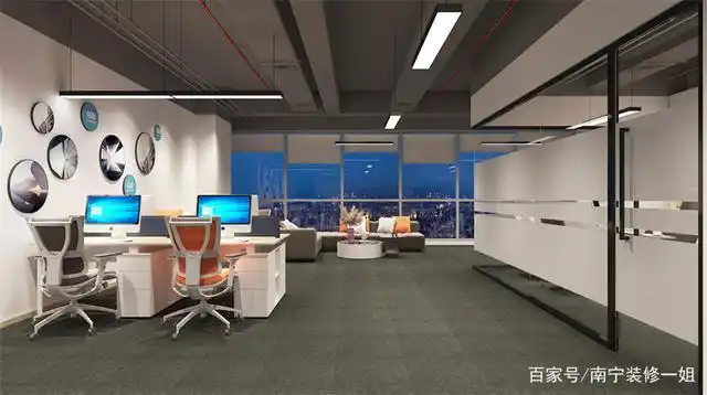 办公室风格效果图