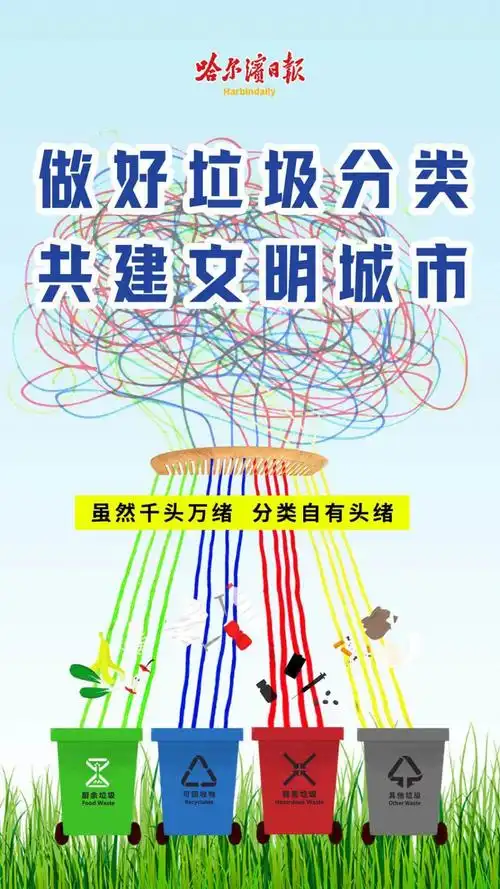 创城海报做好垃圾分类共建文明城市