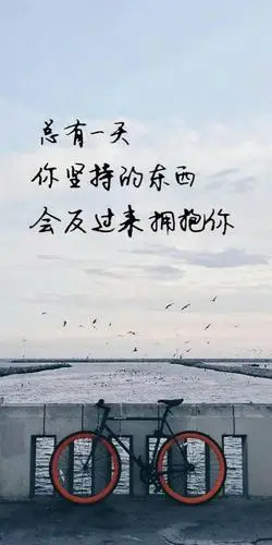 总有一天你坚持的东西会反过来拥抱你