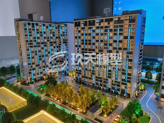 君悦公寓沙盘 - 高端建筑沙盘模型,规划沙盘,工业模型,北京模型设计