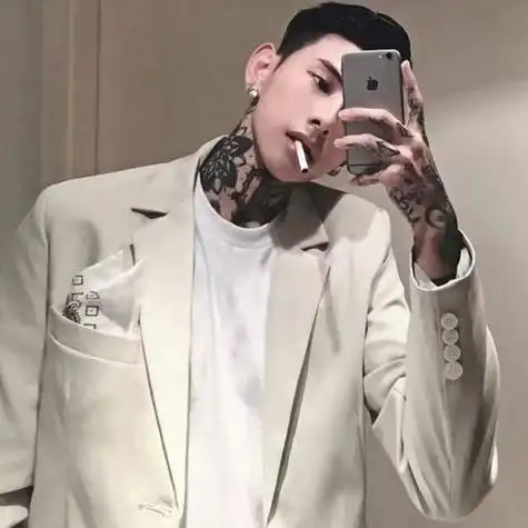 纹身魅男欧美男生头像图片