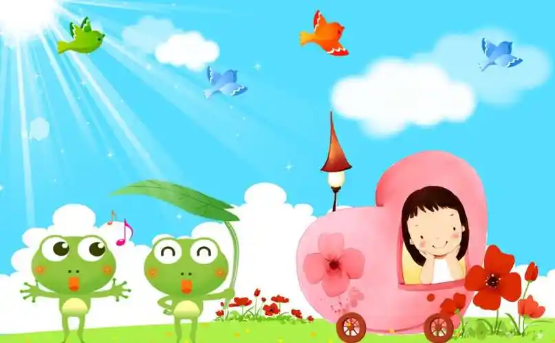 启翔大上海幼儿园大一班家长会邀请函