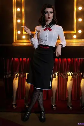 《生化奇兵:无限》伊丽莎白cos 性感妩媚