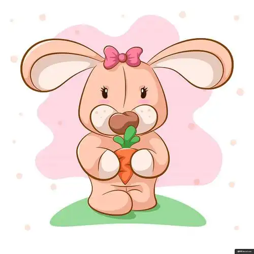 逗人喜欢动物卡通动画片可爱人物卡通卡通动物萌宠动物插画绘画