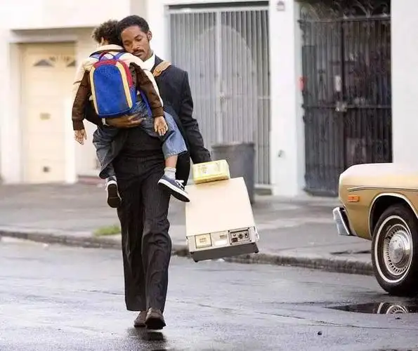 电影《当幸福来敲门》剧照