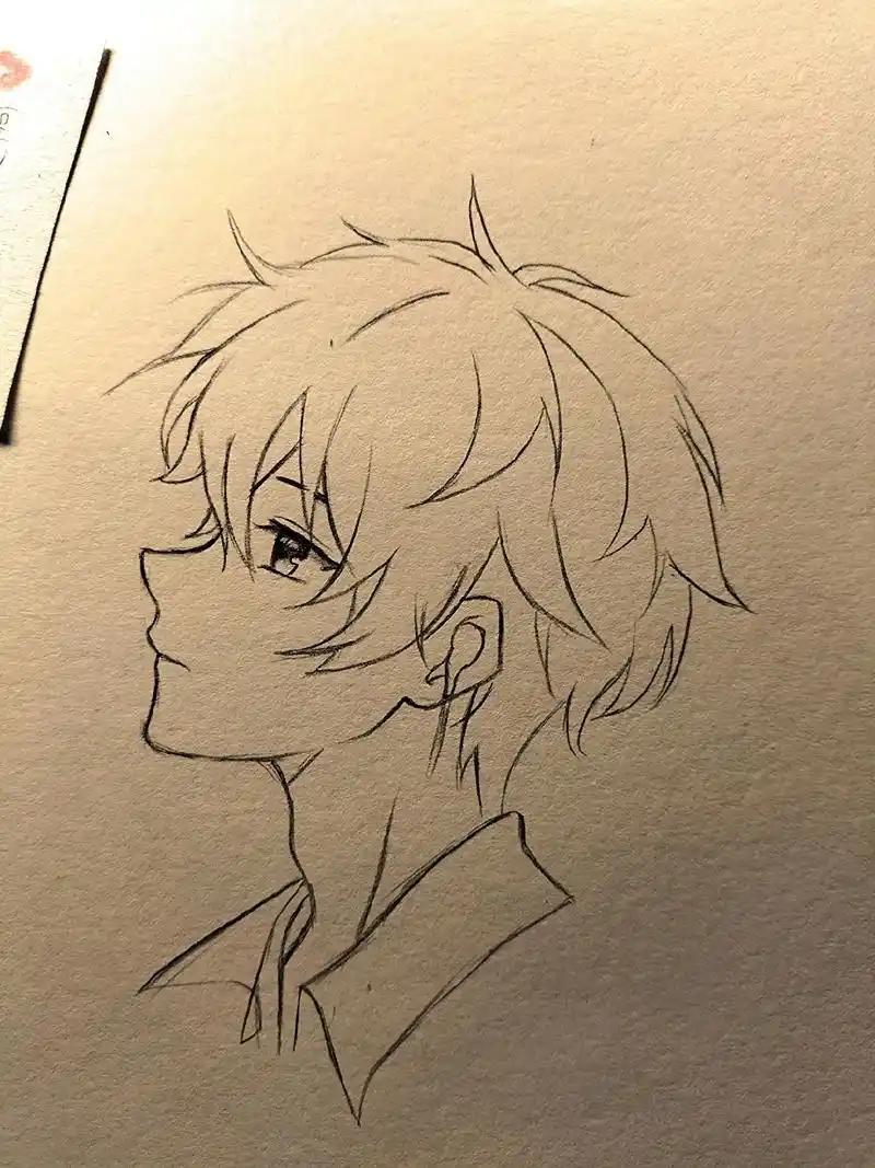 四年级画动漫人物男生 - 抖音