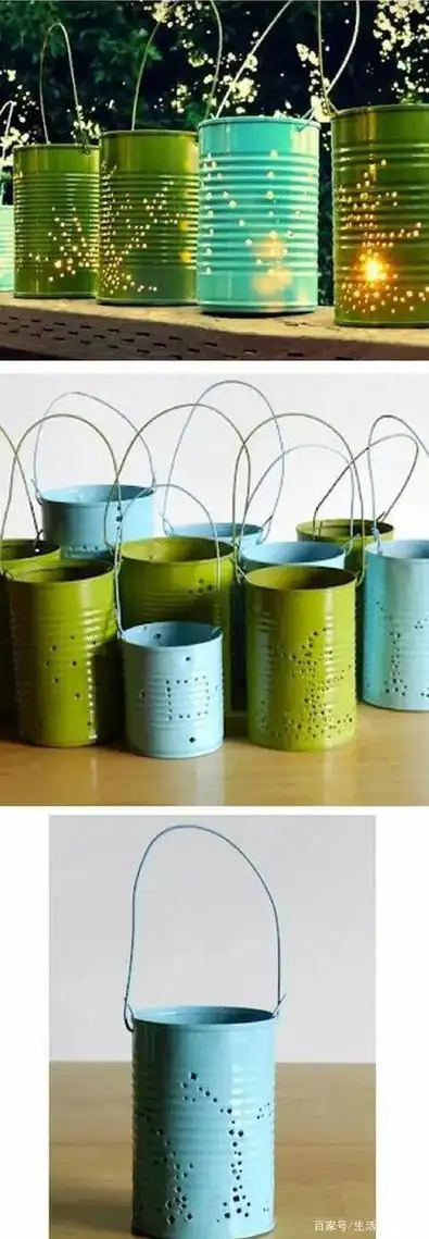 关于奶粉罐的变废为宝手工,创意合集,趣味儿童手工附教程!