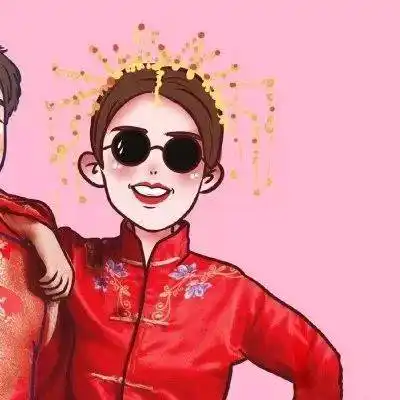 【微信头像】一人一半